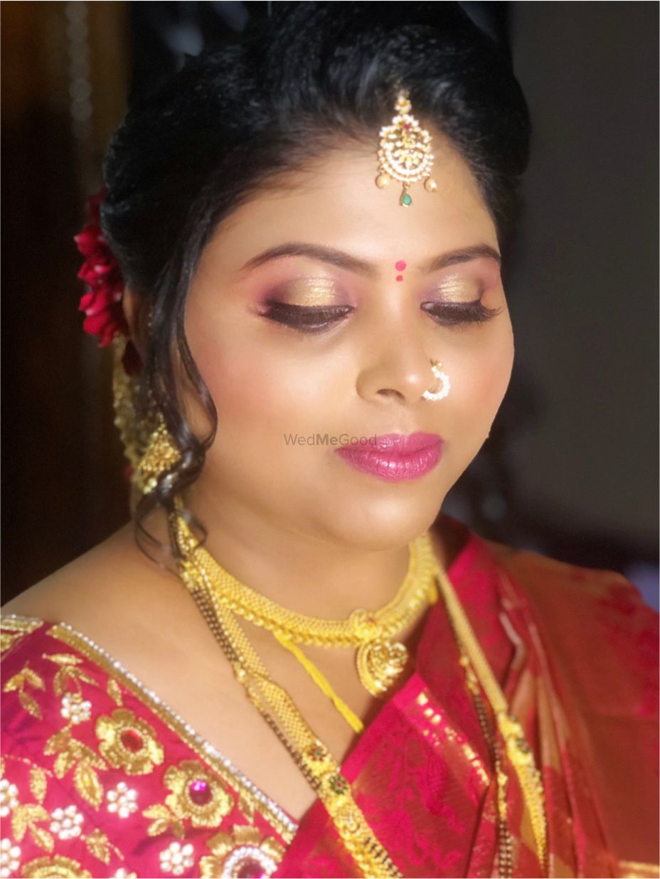 Photo From South Indian Reception look - By Makeover by Sonal