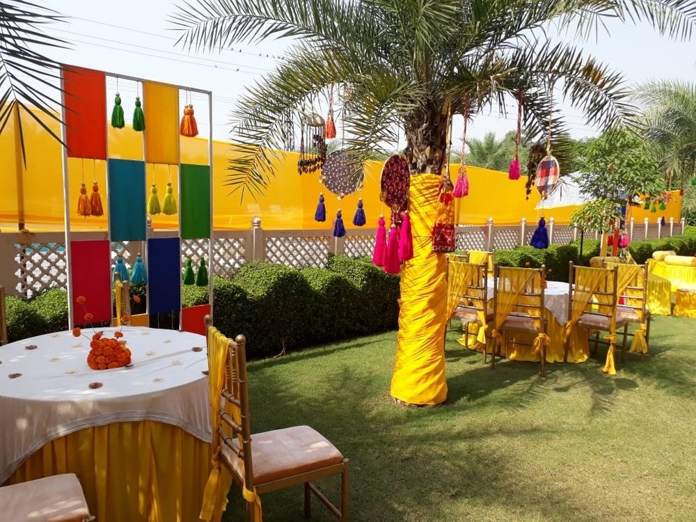 Photo From Haldi & Mehndi Decor - By The Golden Knot