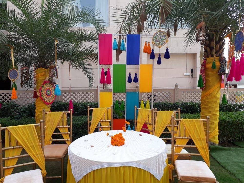 Photo From Haldi & Mehndi Decor - By The Golden Knot