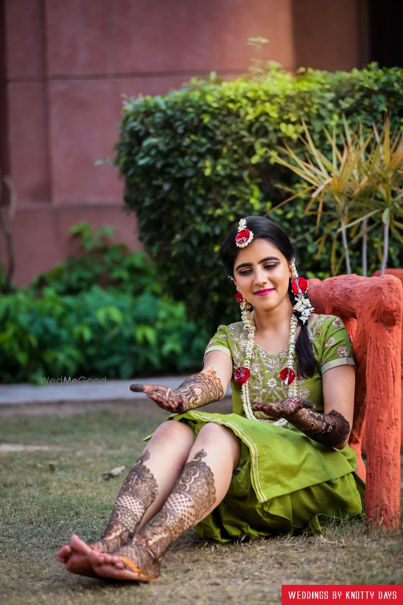 Photo From Sweet, Simple & Fun Mehendi @ Bride's Home! - By Weddings by Knotty Days