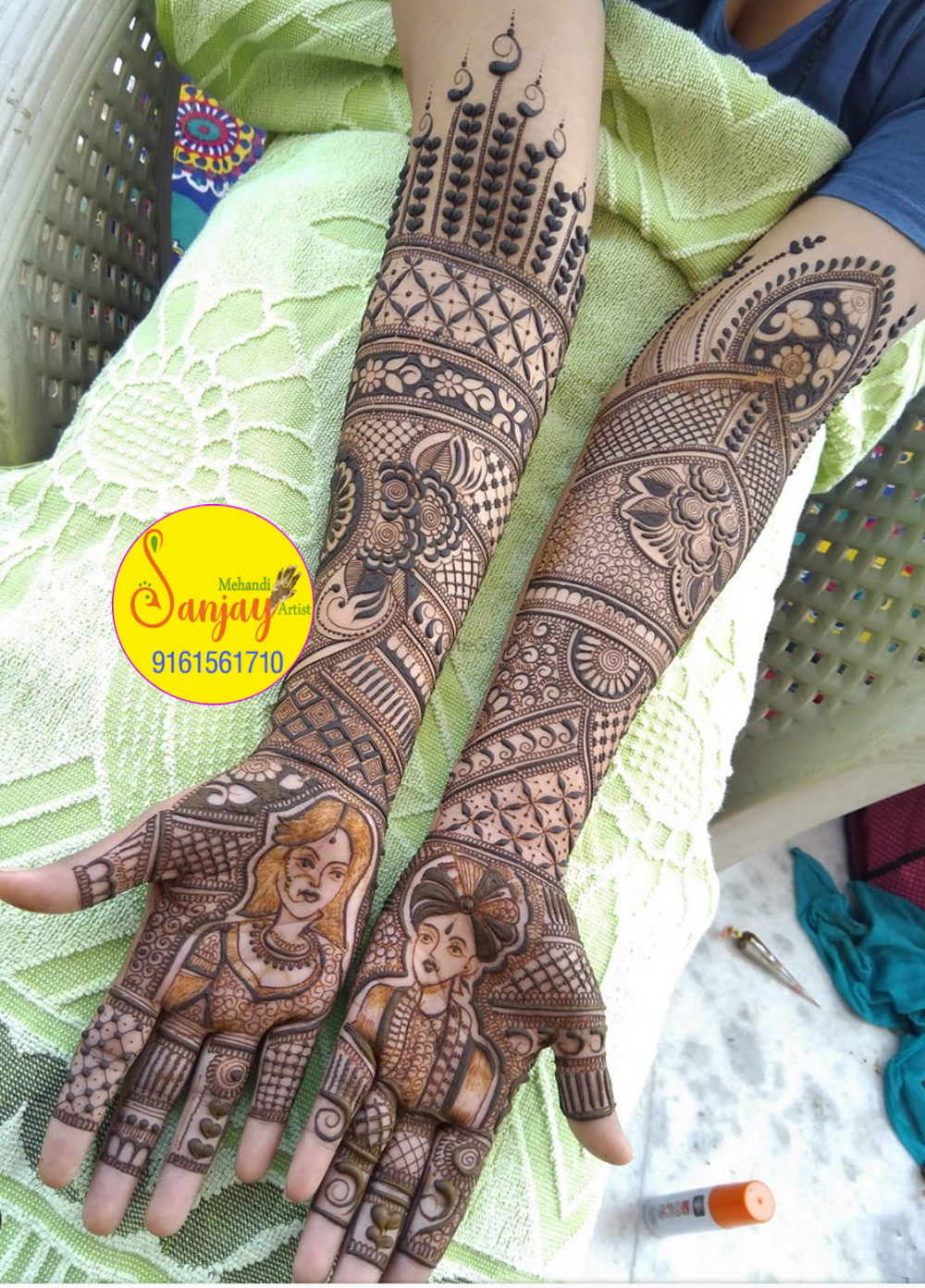 Photo From New Bridals Mehndi Designs ♥️♥️♥️ - By Sanjay Mehandi Art
