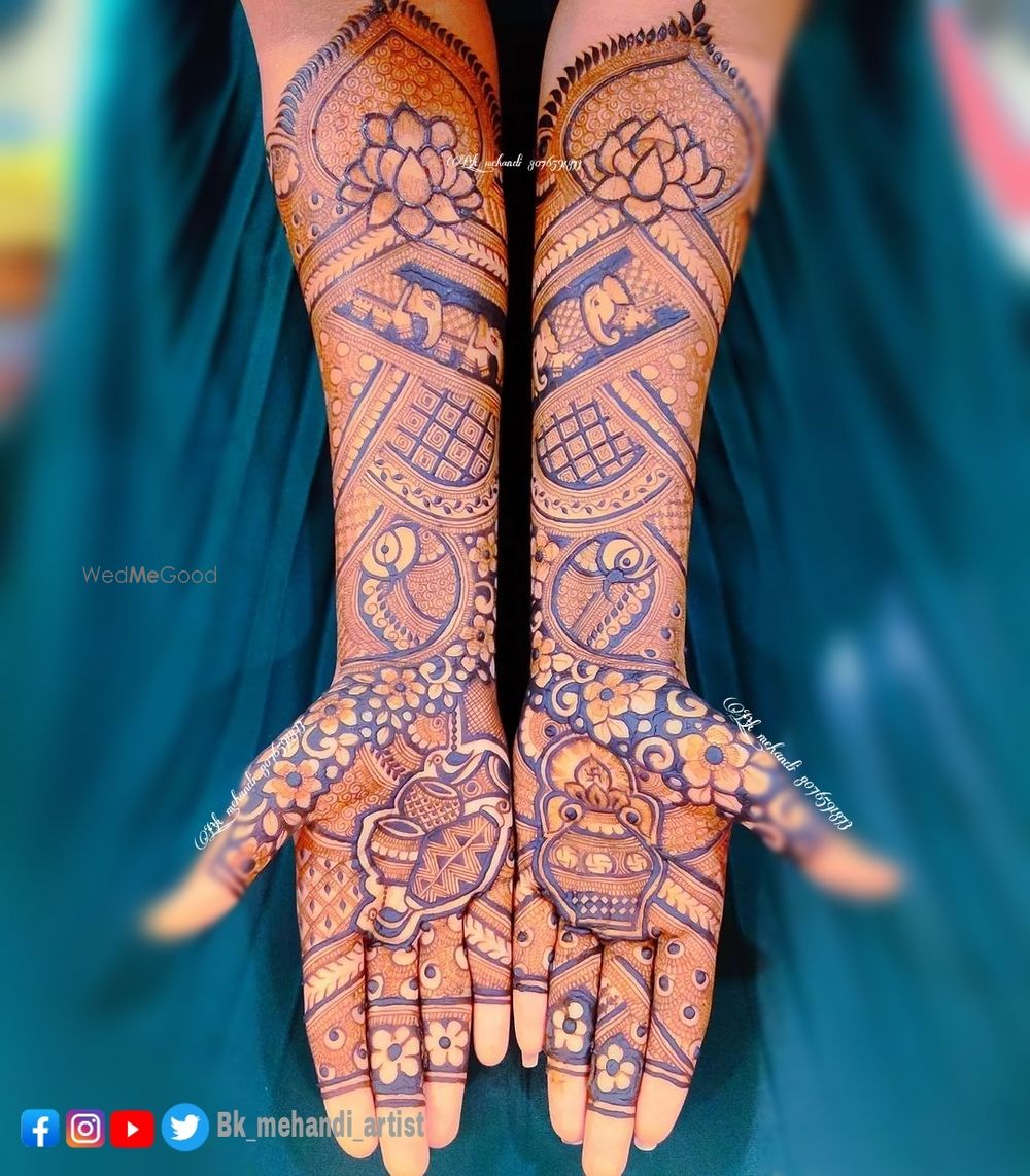 Photo From Weddings - By BK Mehandi Art