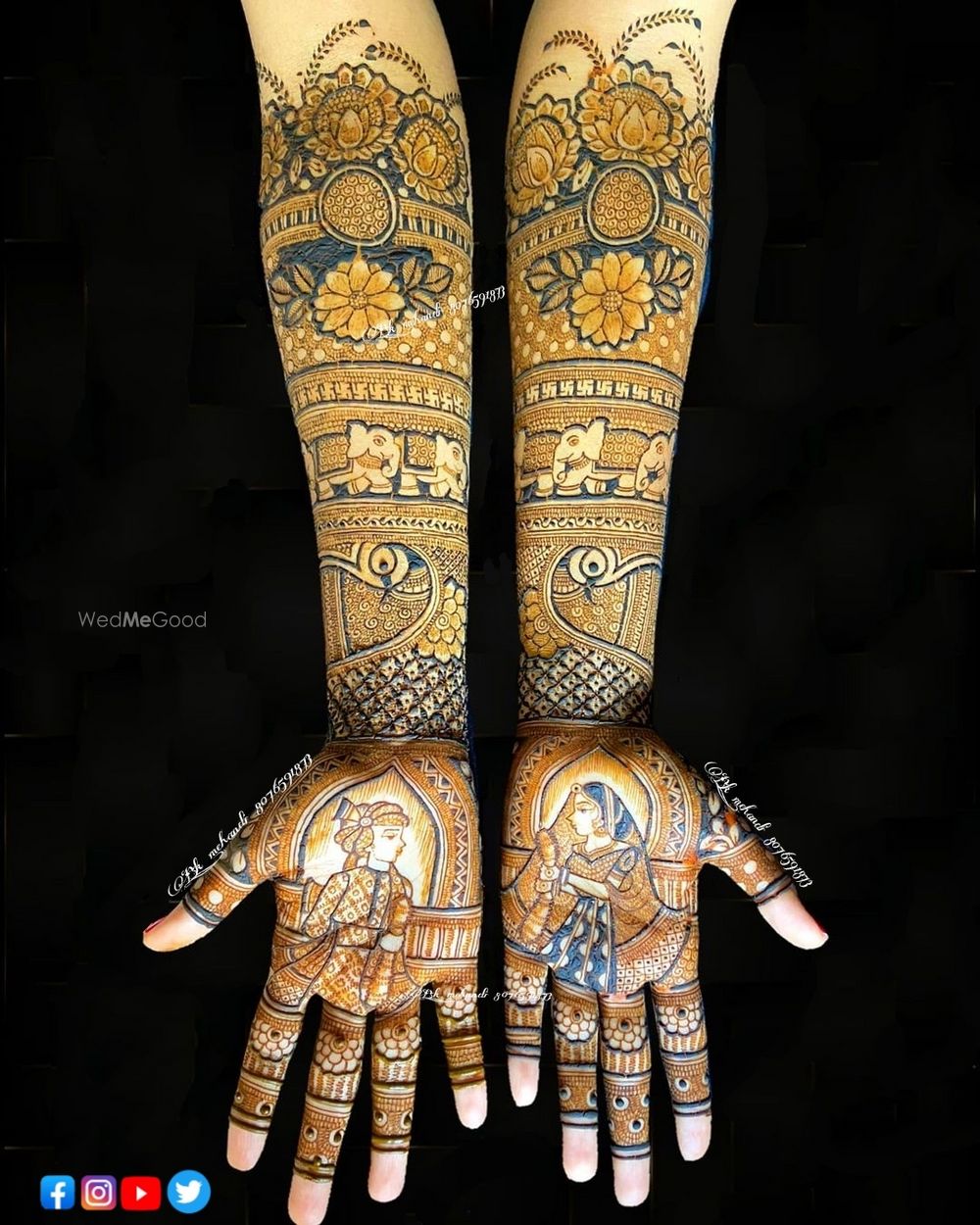 Photo From Weddings - By BK Mehandi Art