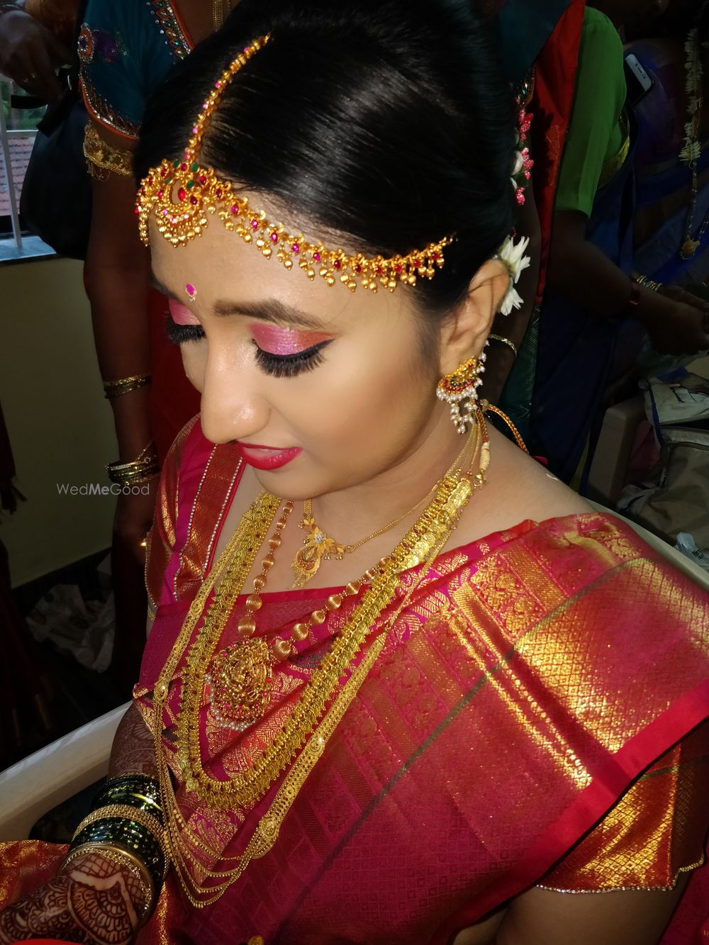 Photo From Bride Anusha Wedding - By Pinkbyneena