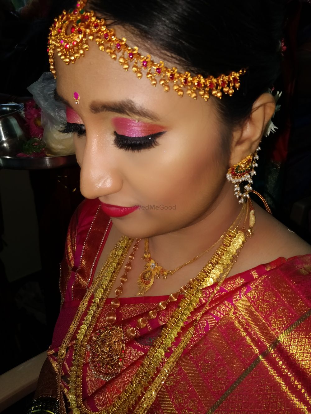 Photo From Bride Anusha Wedding - By Pinkbyneena