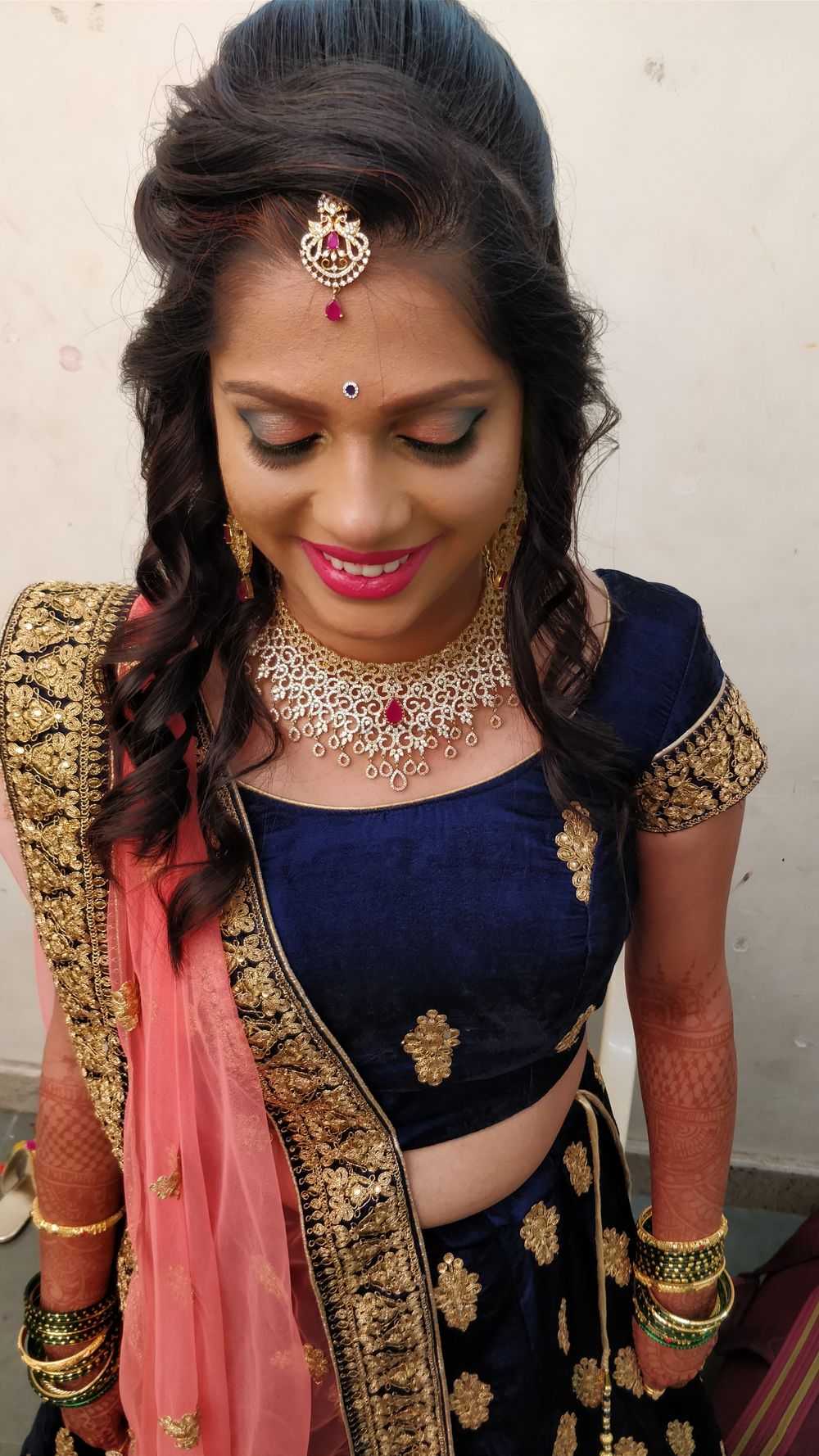Photo From Apoorva's Reception look - By Pinkbyneena