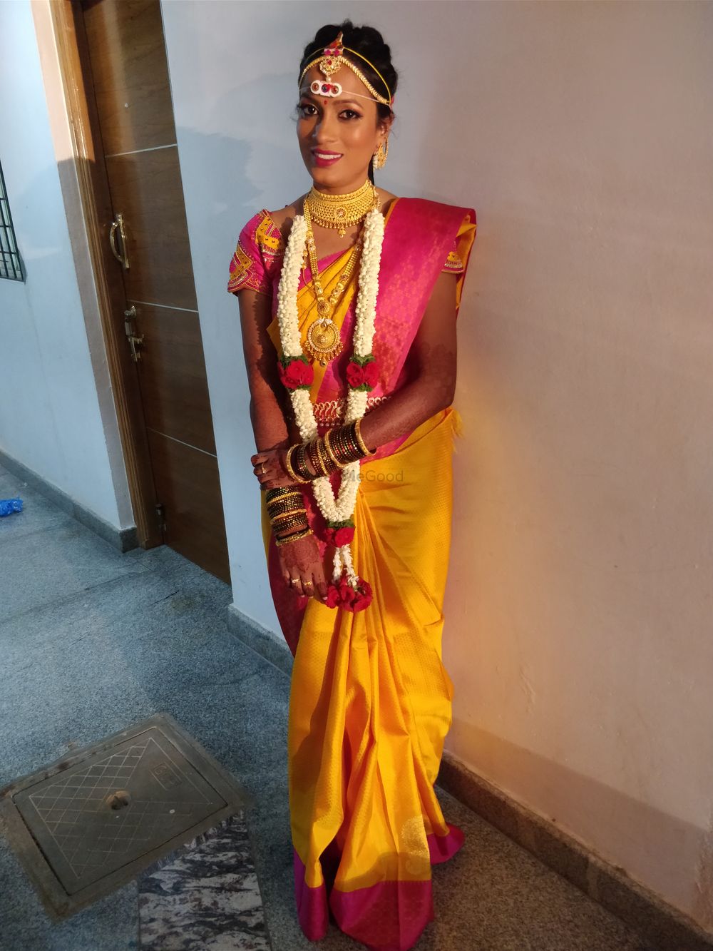 Photo From Shruthi's Muhurtham look - By Pinkbyneena