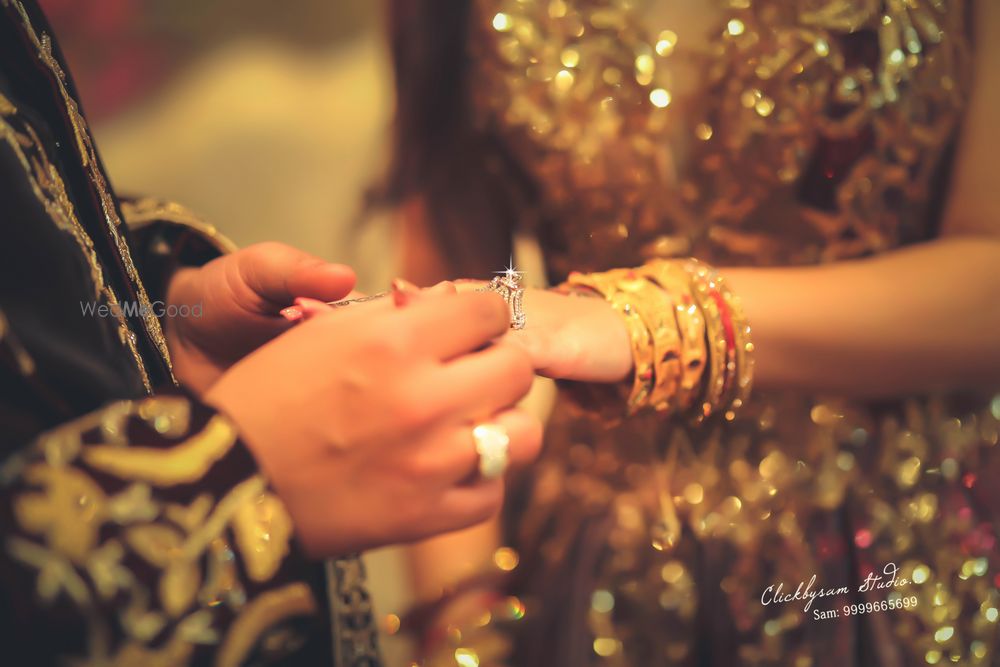 Photo From #Anushi.. Ring Ceremony.. - By Clickbysam Studio