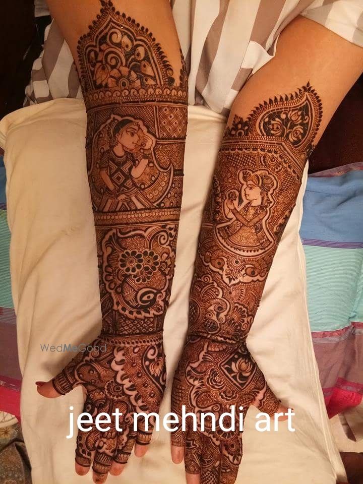 Photo From latest bridal collection - By Jeet Mehendi Arts