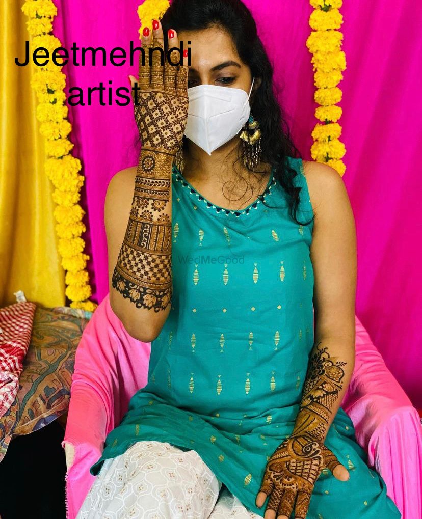 Photo From latest bridal collection - By Jeet Mehendi Arts