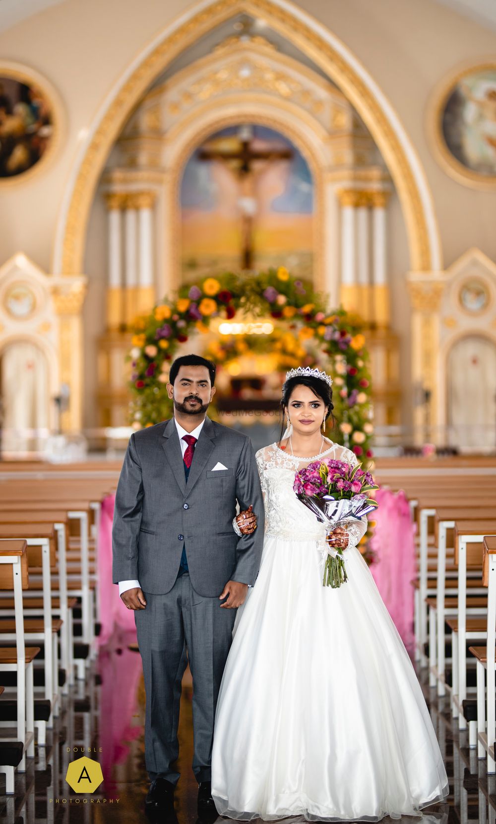 Photo From Mercy Jennifer's Church Wedding - By Hair and Makeup by Vidhya