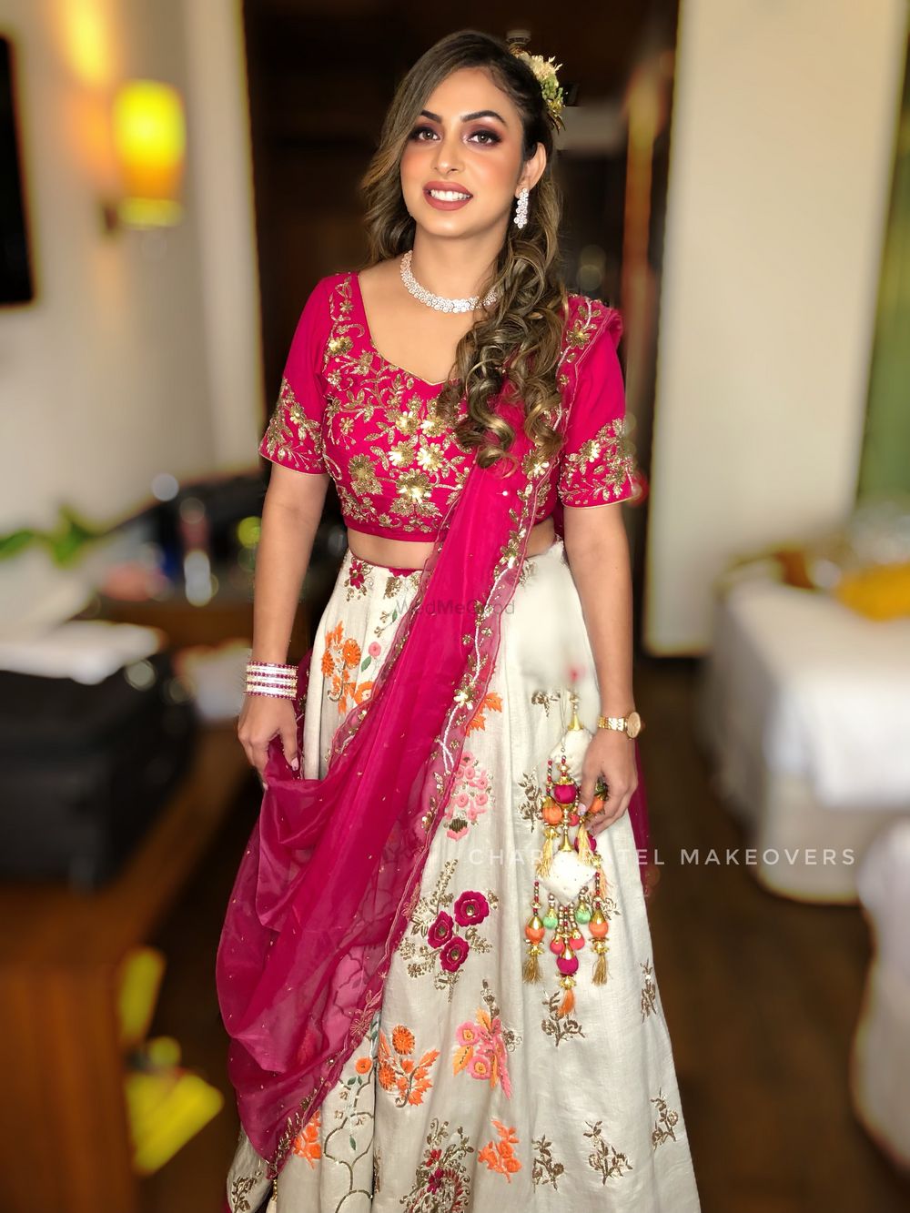 Photo From Shreya Engagement Mehndi and Wedding - By Charu Patel’s Professional Makeup