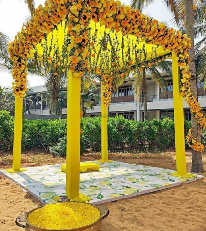 Photo From Haldi Decor - By Weddings Unveiled