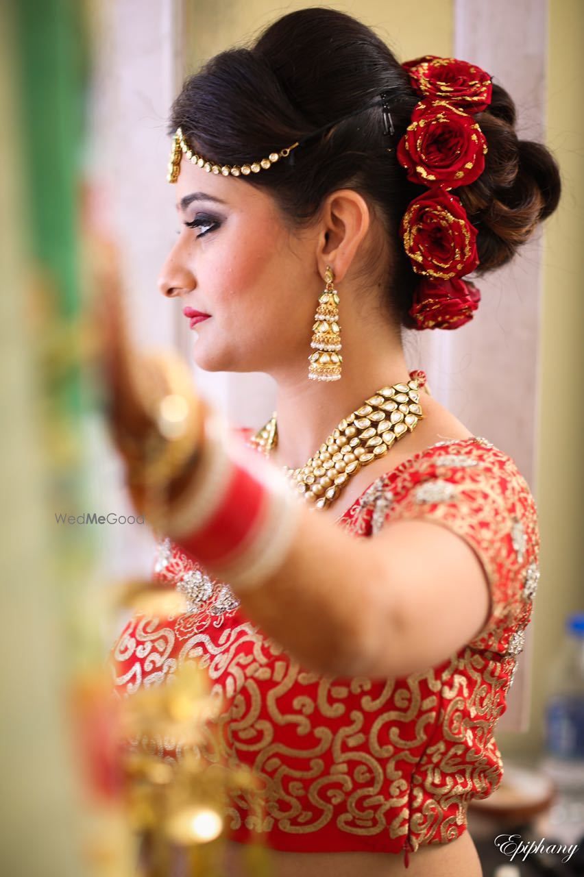 Photo From Swati Mehrotra Farm House wedding - By Sanjana Bandesha Makeup n Hair Concepts