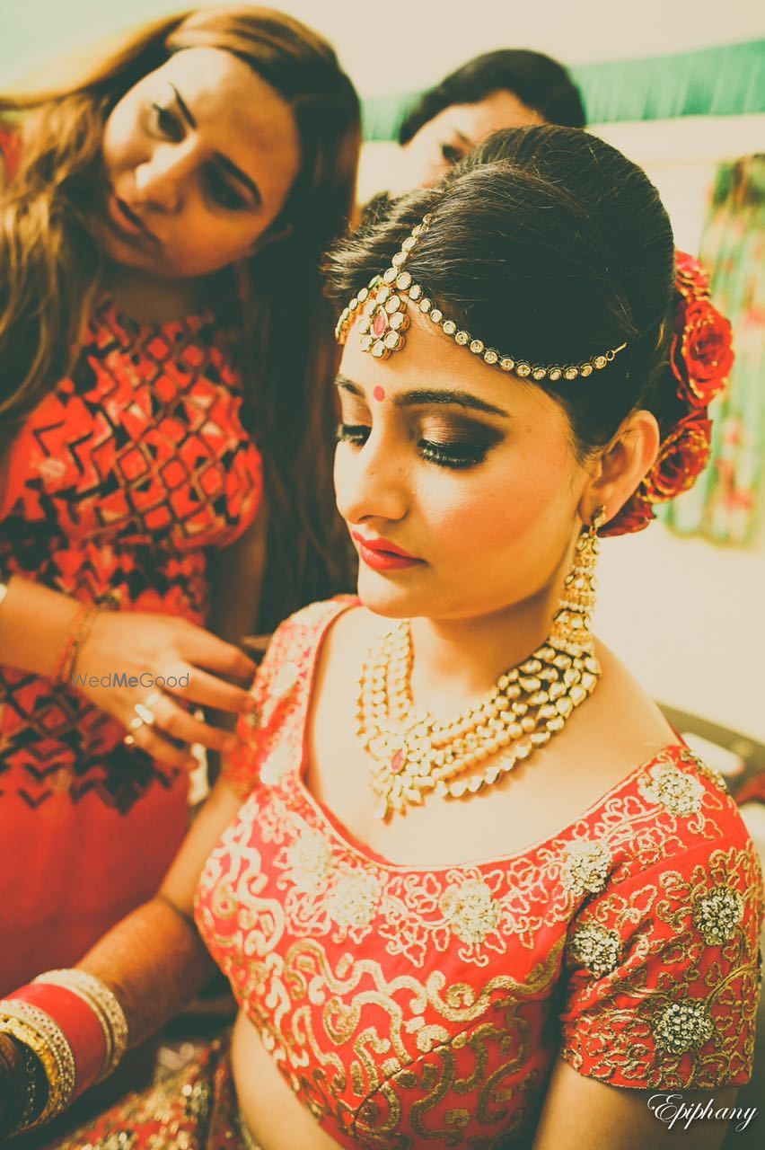 Photo From Swati Mehrotra Farm House wedding - By Sanjana Bandesha Makeup n Hair Concepts