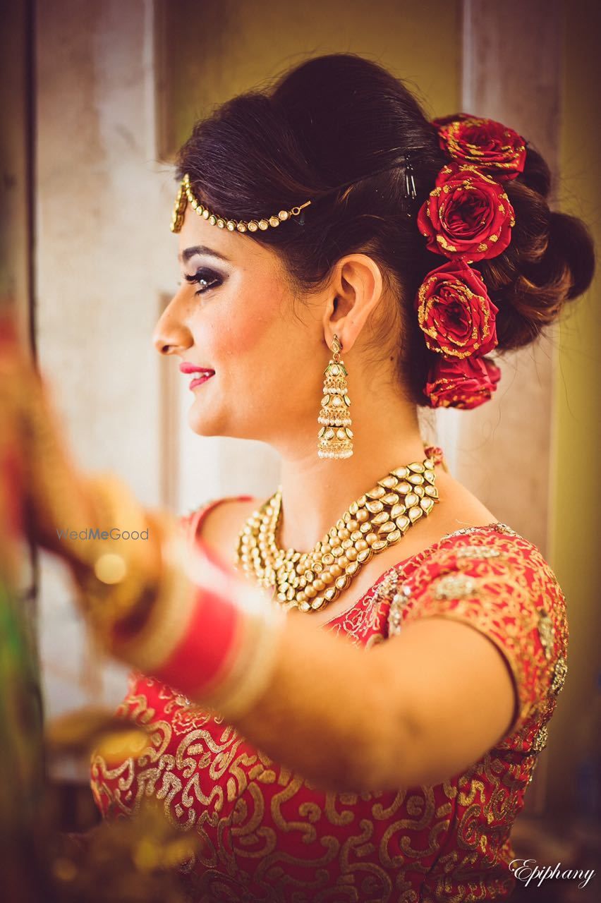 Photo From Swati Mehrotra Farm House wedding - By Sanjana Bandesha Makeup n Hair Concepts