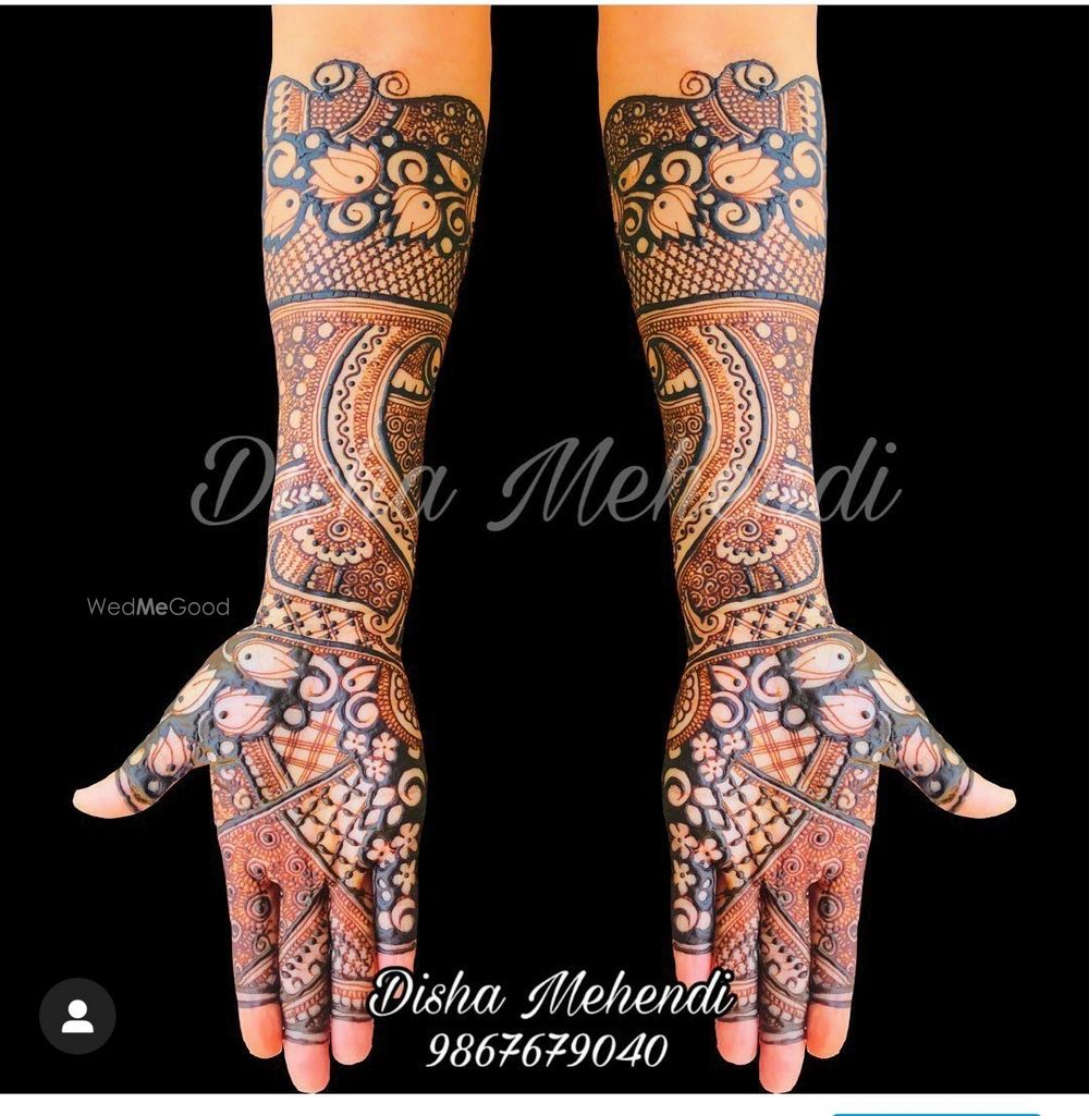 Photo From bridal mehendi - By Disha Makeovers & Mehendi Art