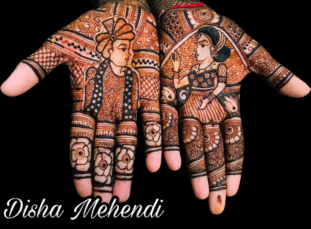 Photo From bridal mehendi - By Disha Makeovers & Mehendi Art