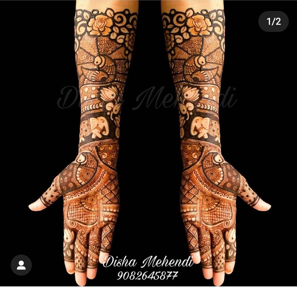 Photo From bridal mehendi - By Disha Makeovers & Mehendi Art