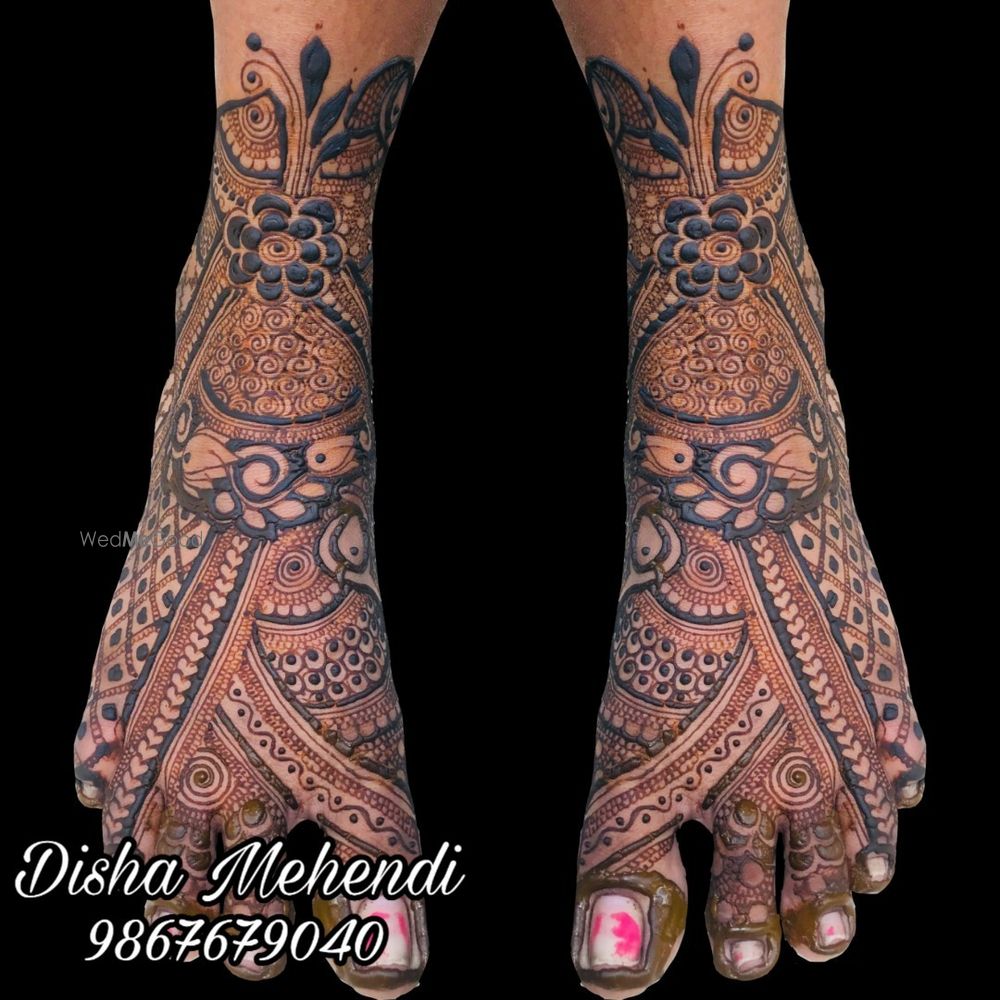 Photo From bridal mehendi - By Disha Makeovers & Mehendi Art