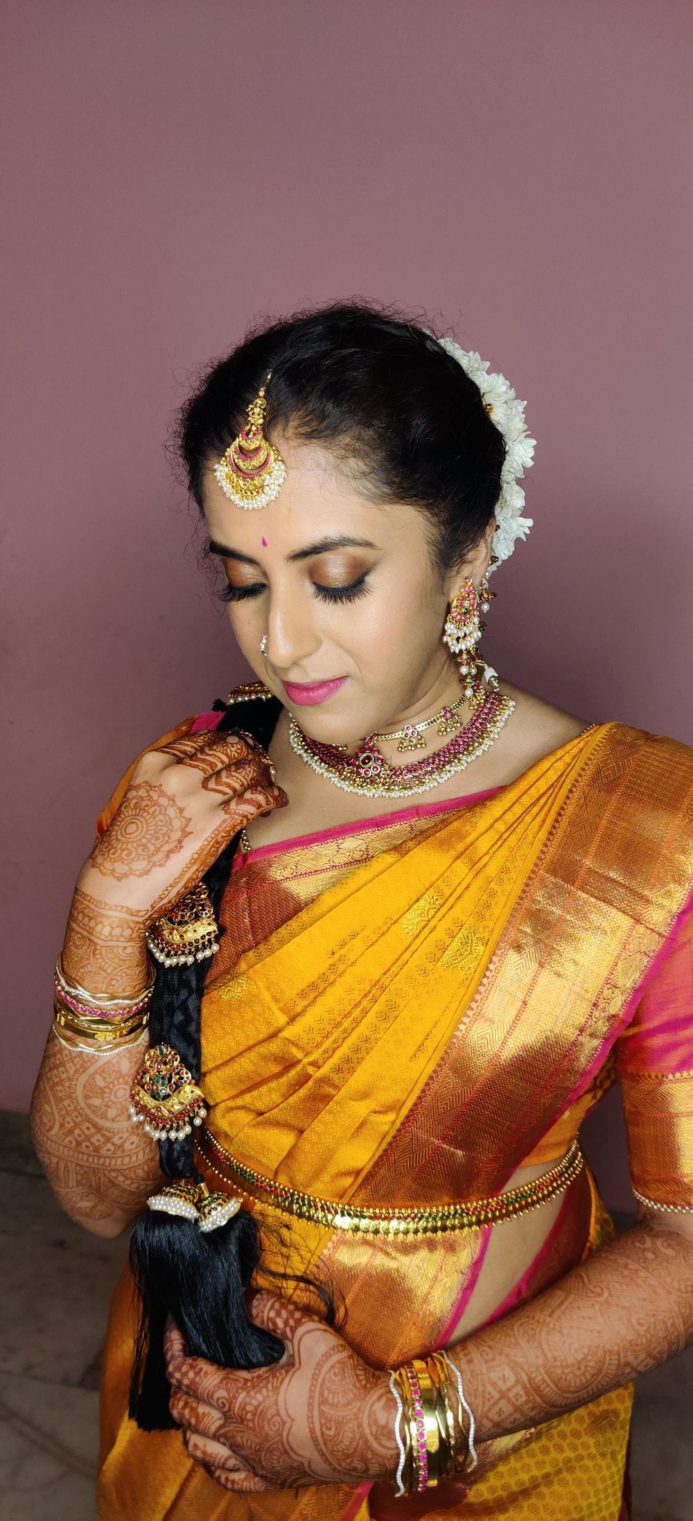 Photo From Bride Karthica Engagement - By Pinkbyneena
