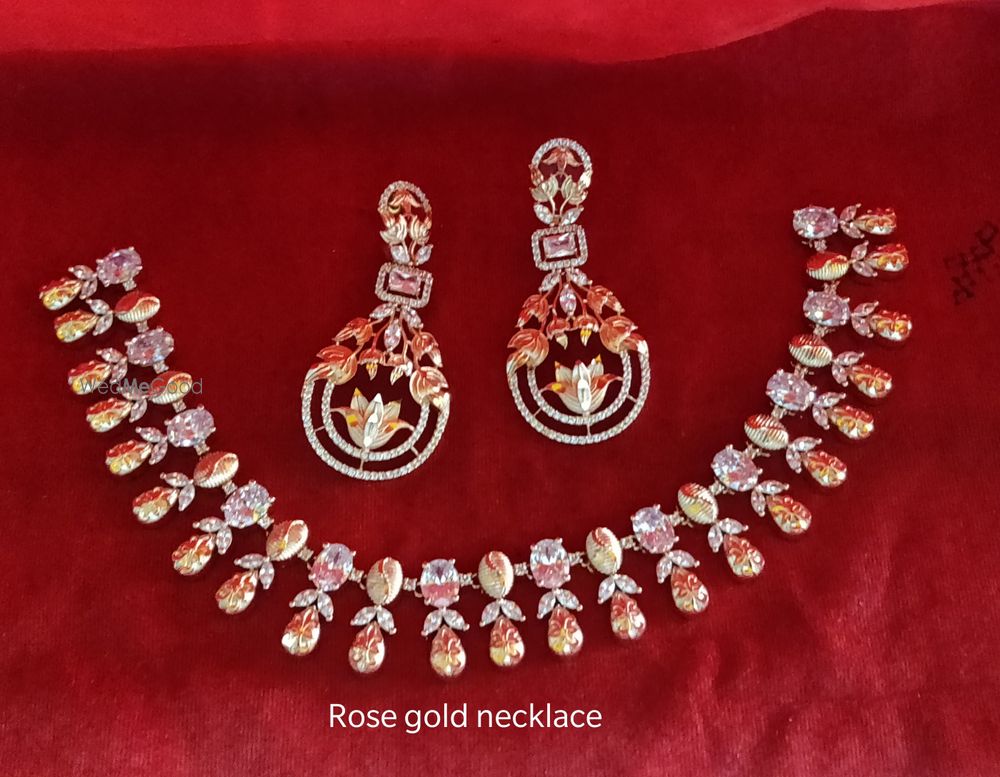 Photo From Rose gold Choker - By Mahila Pasand Bridal Jewellery