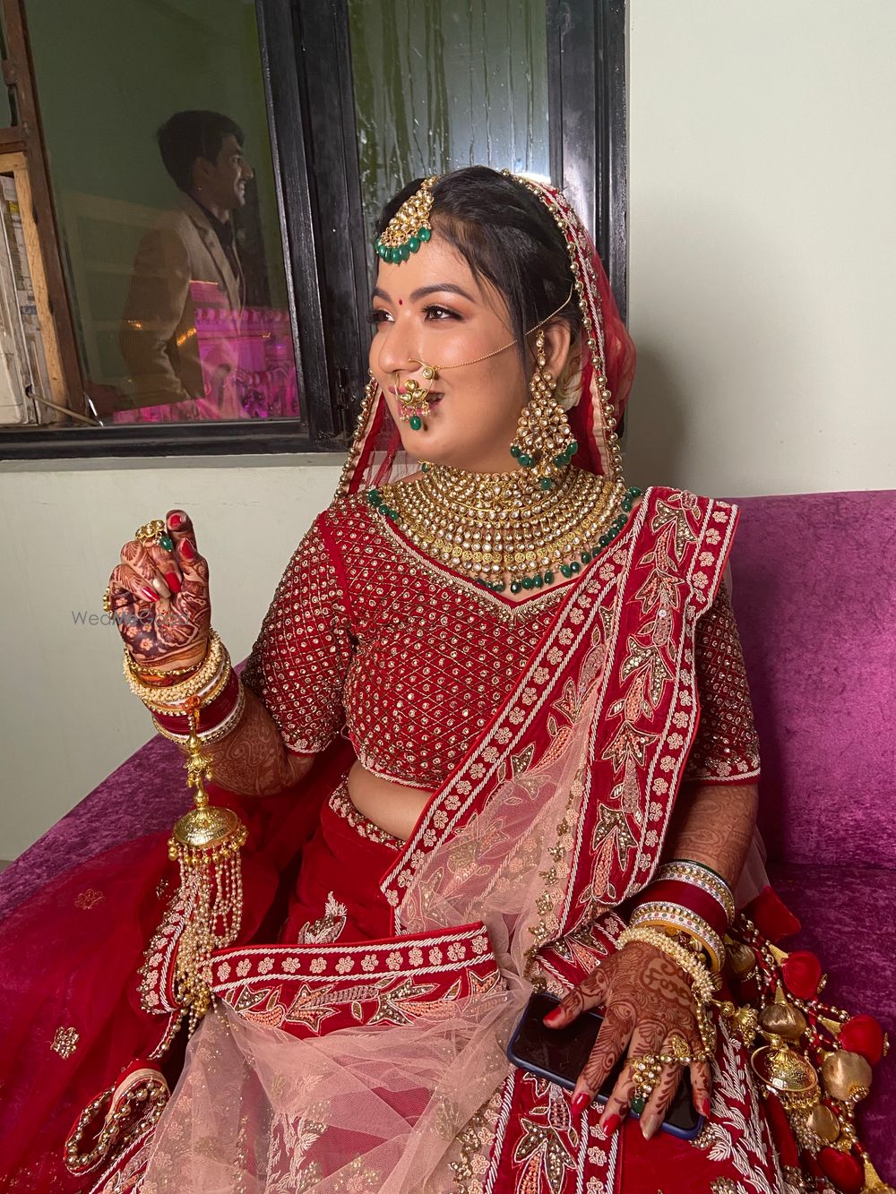 Photo From sakshi wedding - By Makeovers by Meenu Jain