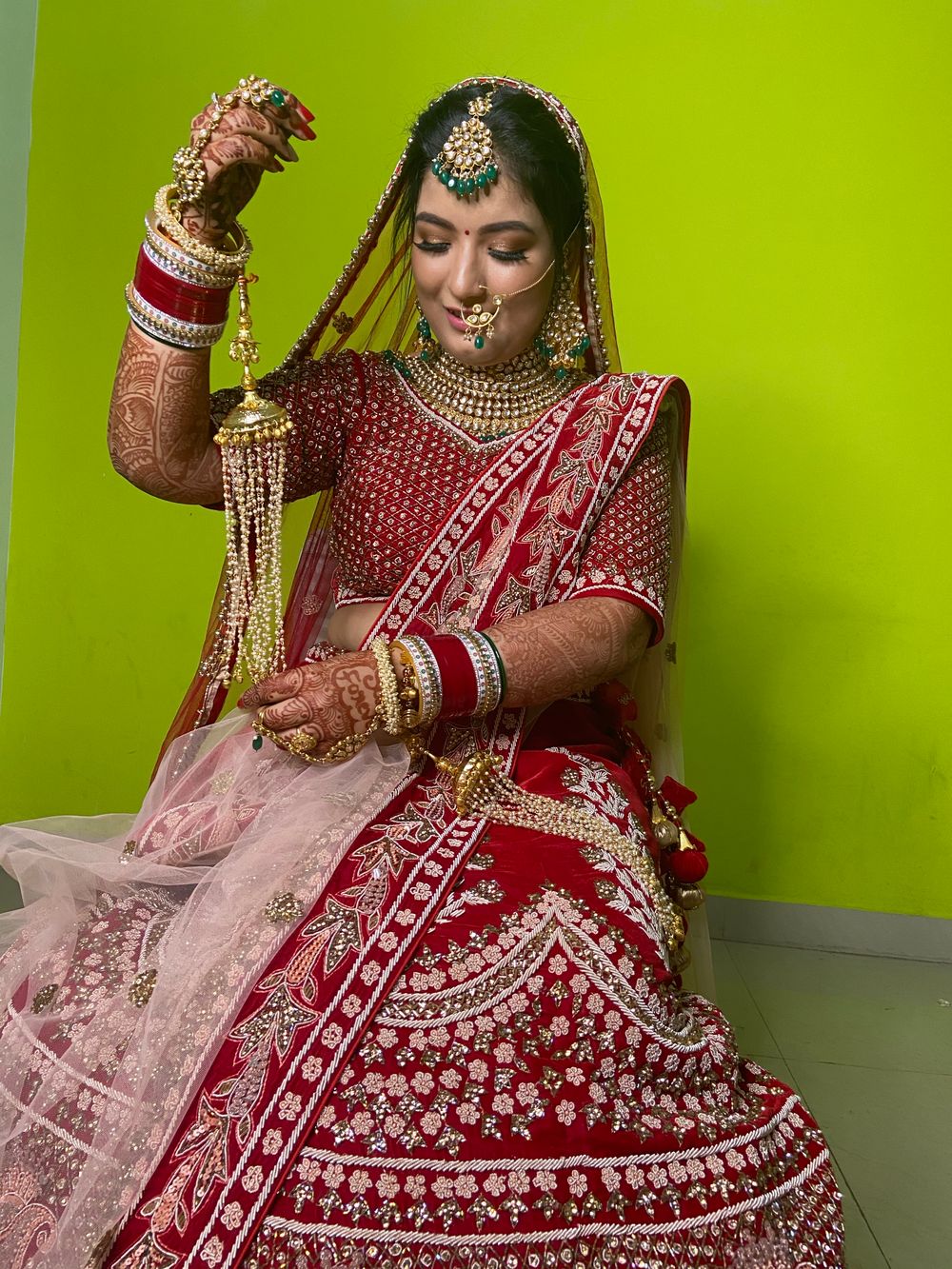 Photo From sakshi wedding - By Makeovers by Meenu Jain