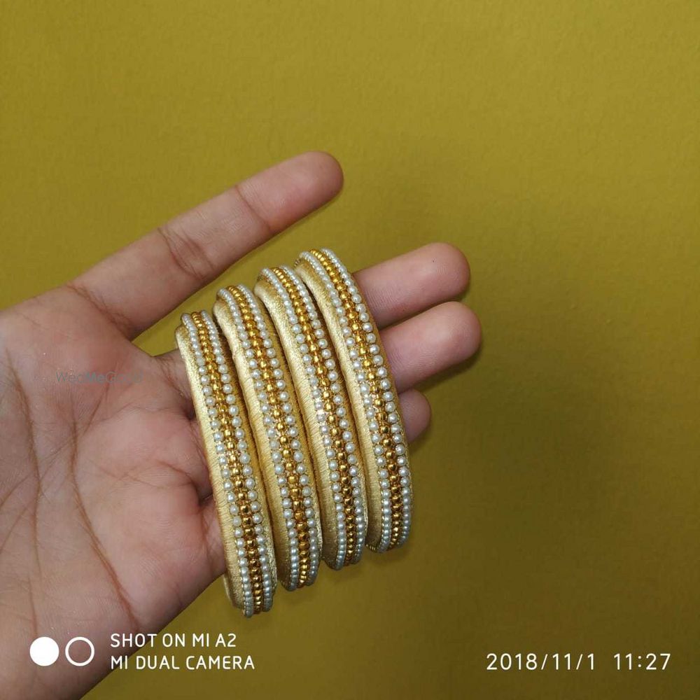 Photo From Silk Jewelry- Silk Bangles and accessories handcrafted on personalized orders - By Adorable Handicrafts Jewelry by Sushmita