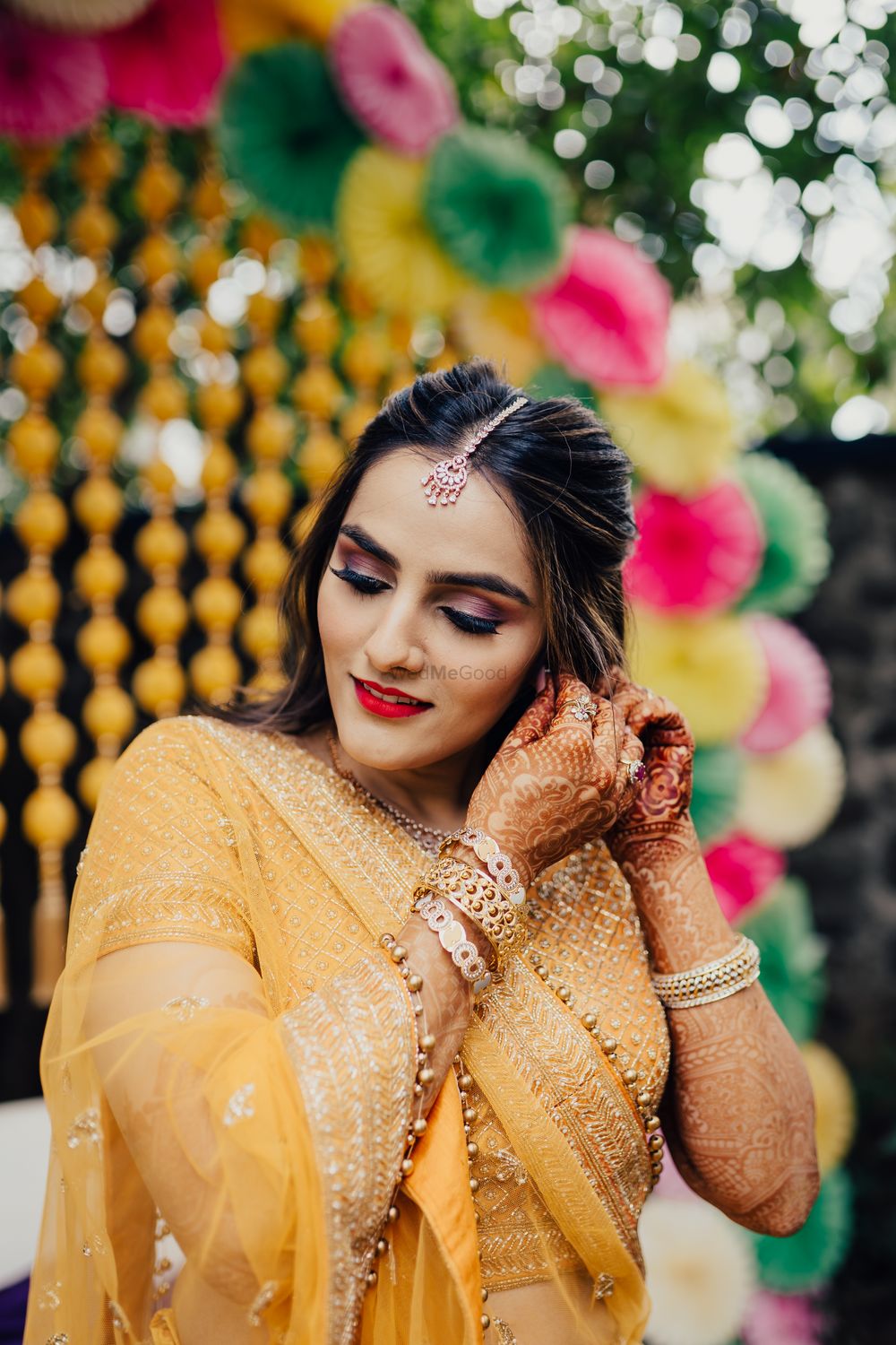Photo From Haldi Bridal Sameena - By Makeup By Sameena