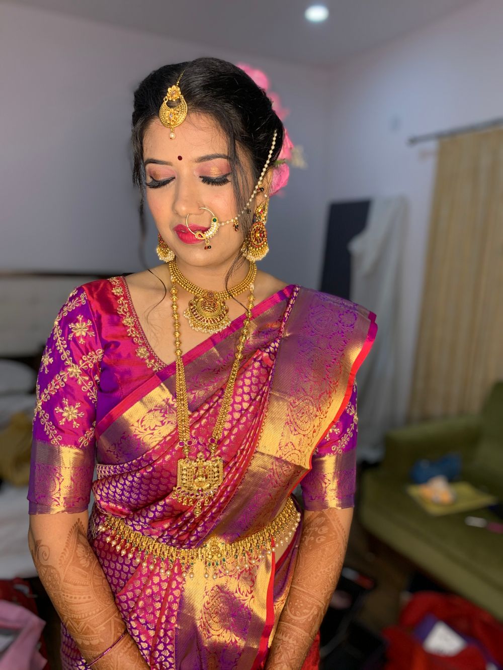 Photo From Bride Tanvi for her phera - By Aayushi Makeovers