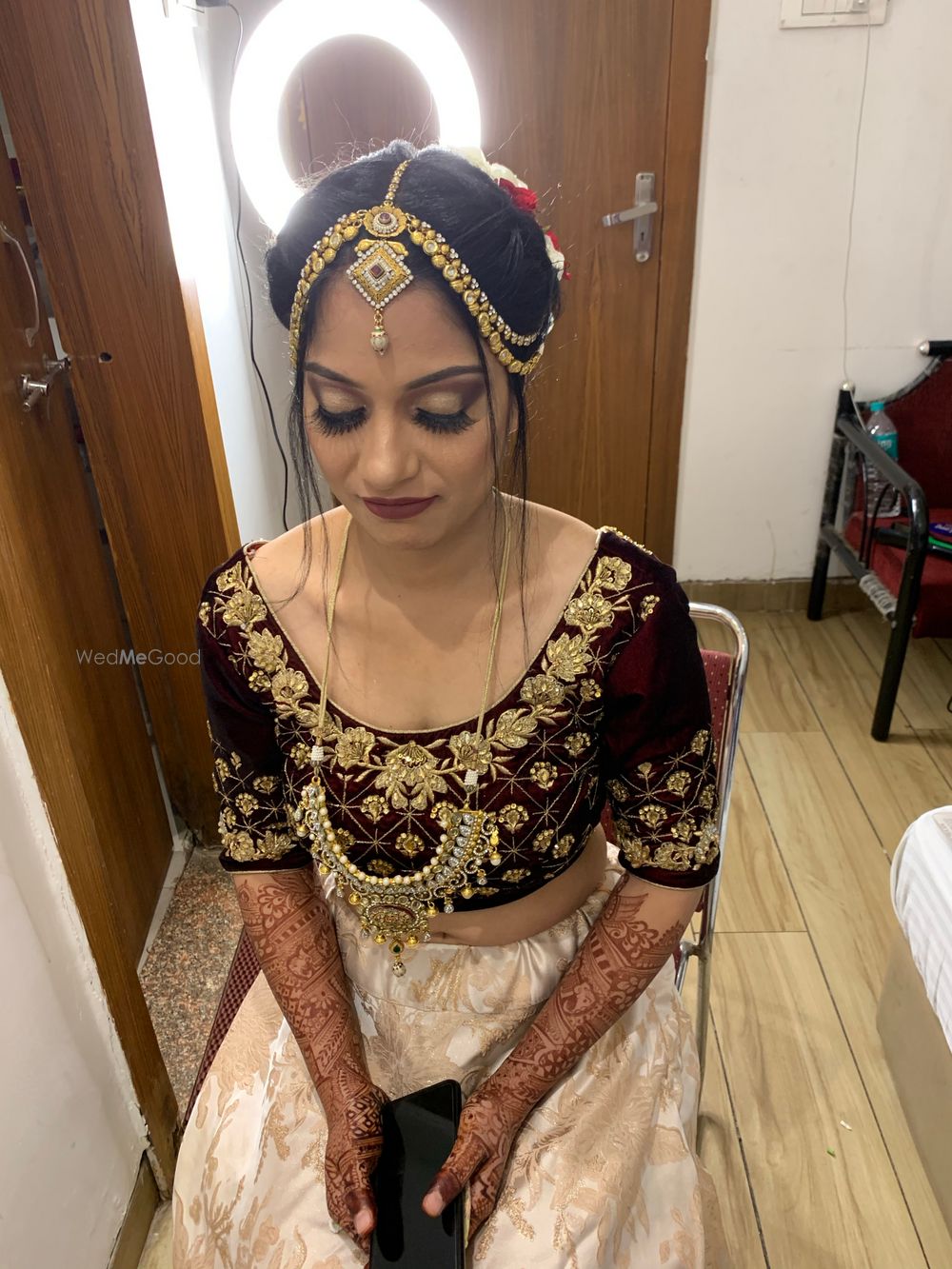 Photo From Bride Anubha for her reception - By Aayushi Makeovers