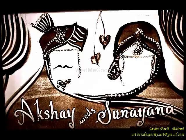 Photo From Akshay weds Sunayana - By Artistic Dexterity - Bespoke Sand Art Video Invitations