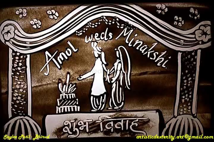 Photo From Amol weds Minakshi - By Artistic Dexterity - Bespoke Sand Art Video Invitations