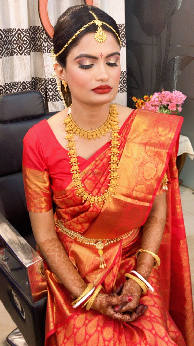 Photo From south indian wedding - By Priyankaa Chawla Makeovers
