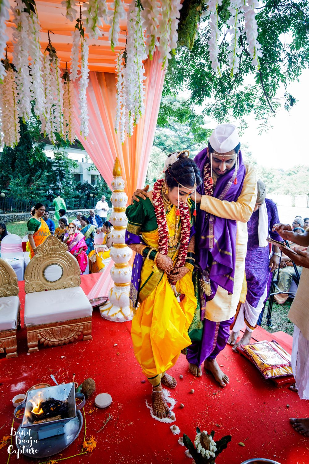 Photo From Sarvesh Nikita Maharashtrian Wedding - By Band Baaja Capture