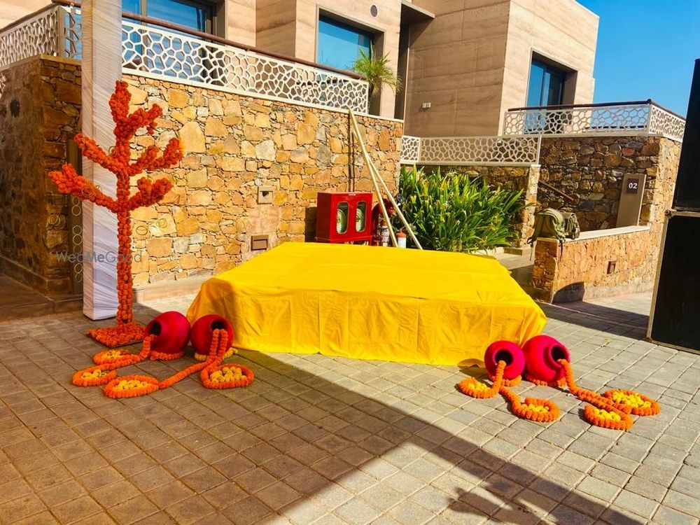 Photo From Haldi Decor - By One Point Weddings