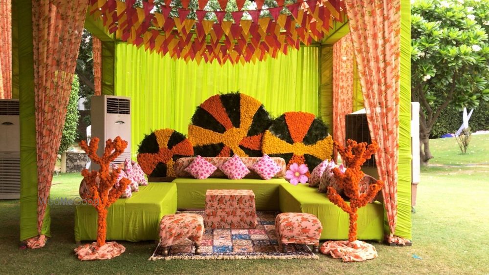 Photo From Haldi Decor - By One Point Weddings