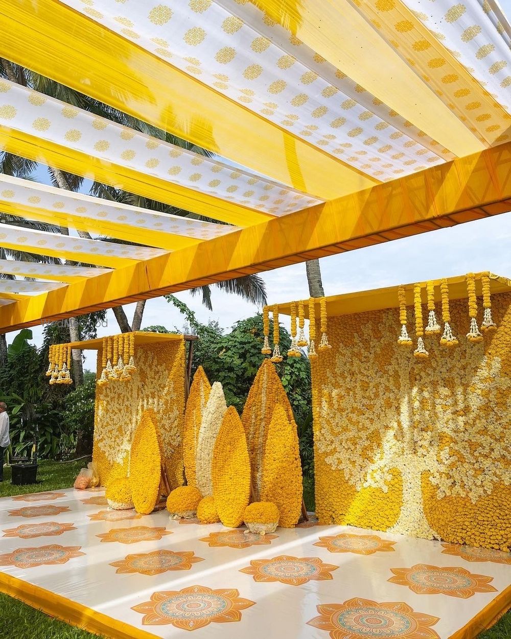 Photo From Haldi Decor - By One Point Weddings