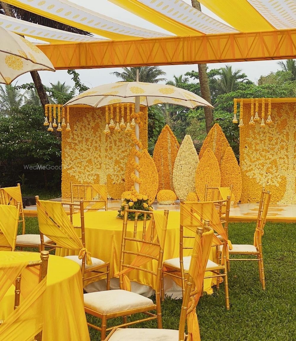 Photo From Haldi Decor - By One Point Weddings