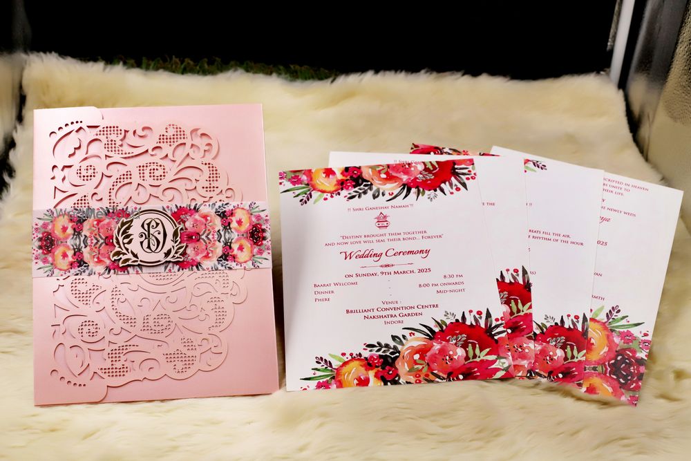 Photo From Premium elegant invites @150 & above - By Indera Printers