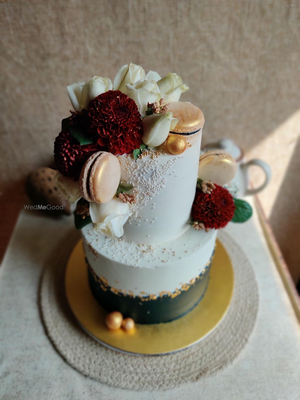 Photo From Belle Blue & White wedding cake - By Nicky's Cafe and Fine Pastries