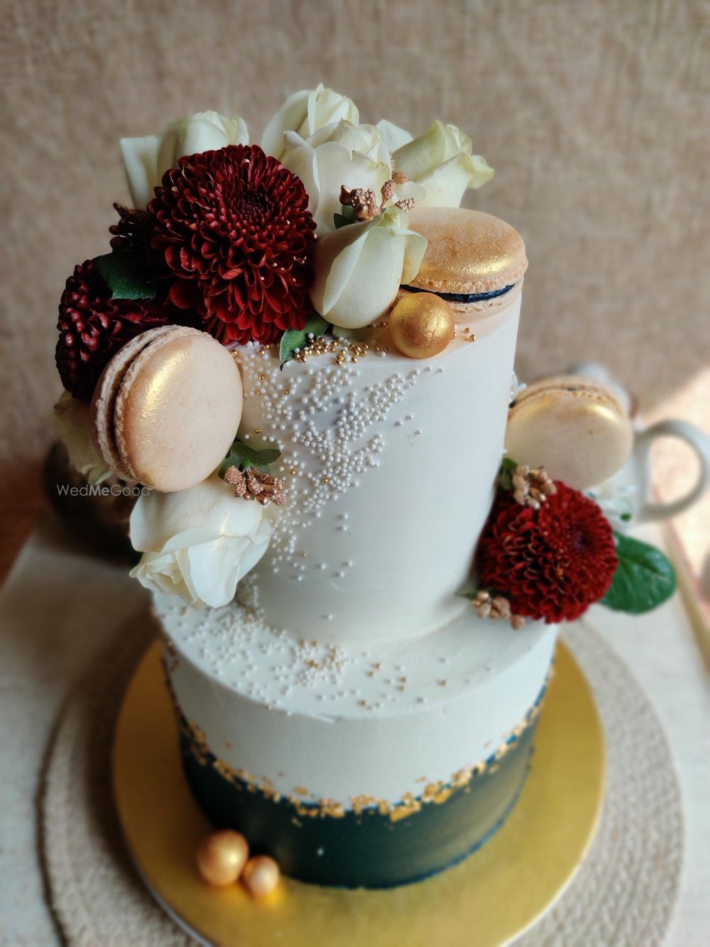 Photo From Belle Blue & White wedding cake - By Nicky's Cafe and Fine Pastries