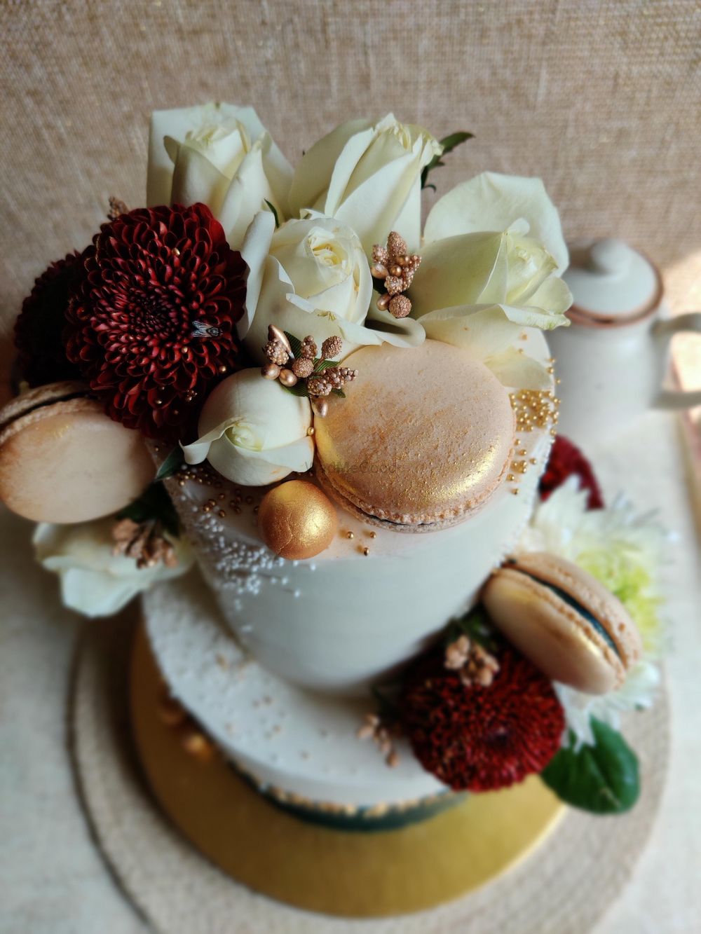 Photo From Belle Blue & White wedding cake - By Nicky's Cafe and Fine Pastries