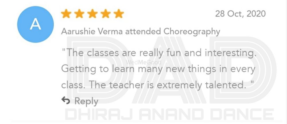 Photo From Clients valuable Reviews - By Dhiraj Anand Dance