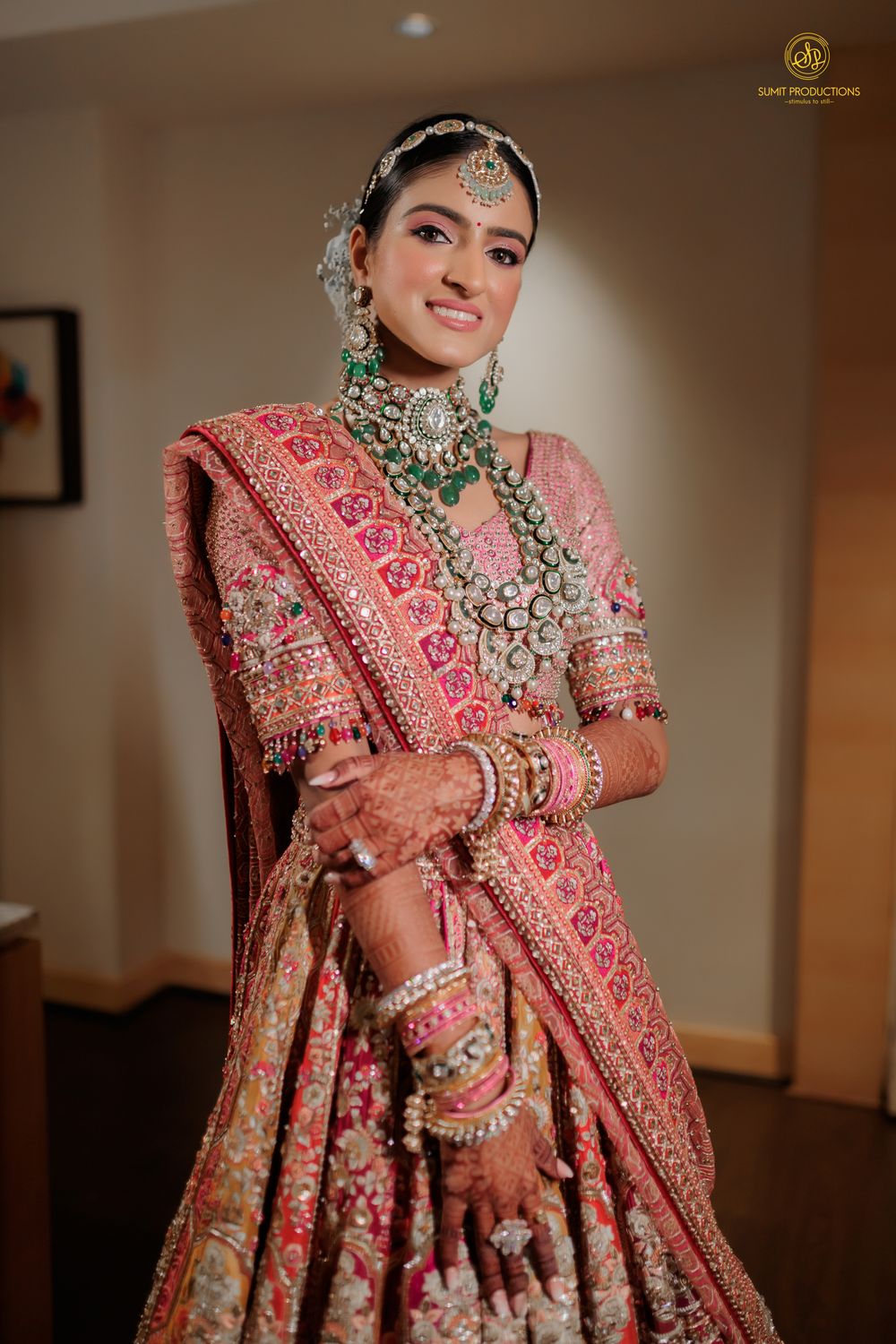 Photo From Brides in Pink ?? - By Beauty by Raveen Anand