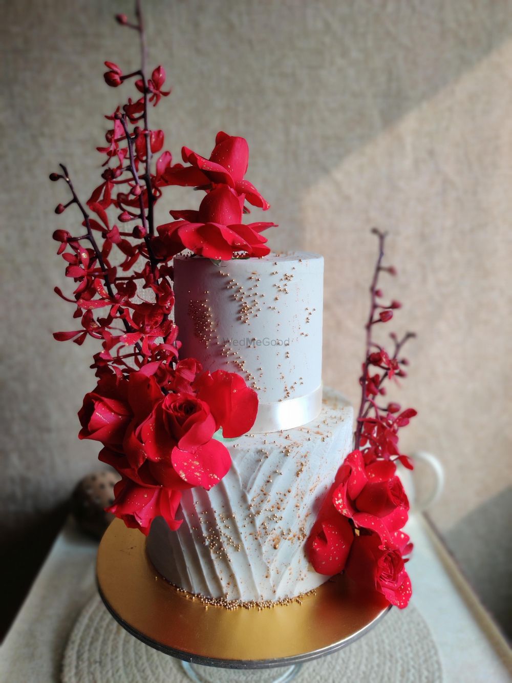Photo From Mokara Orchid Wedding Cake - By Nicky's Cafe and Fine Pastries