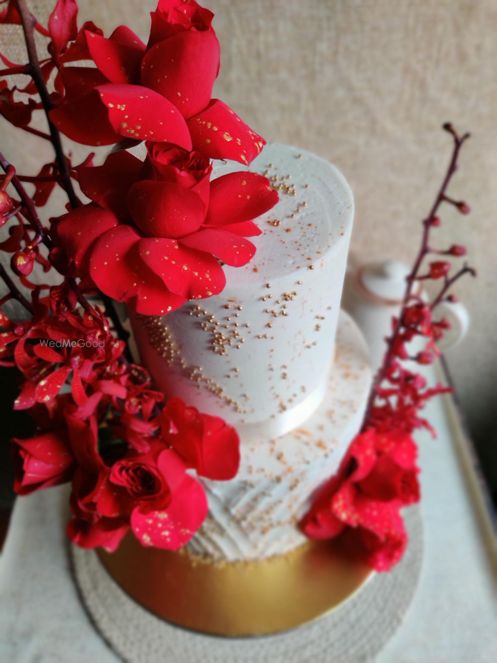 Photo From Mokara Orchid Wedding Cake - By Nicky's Cafe and Fine Pastries