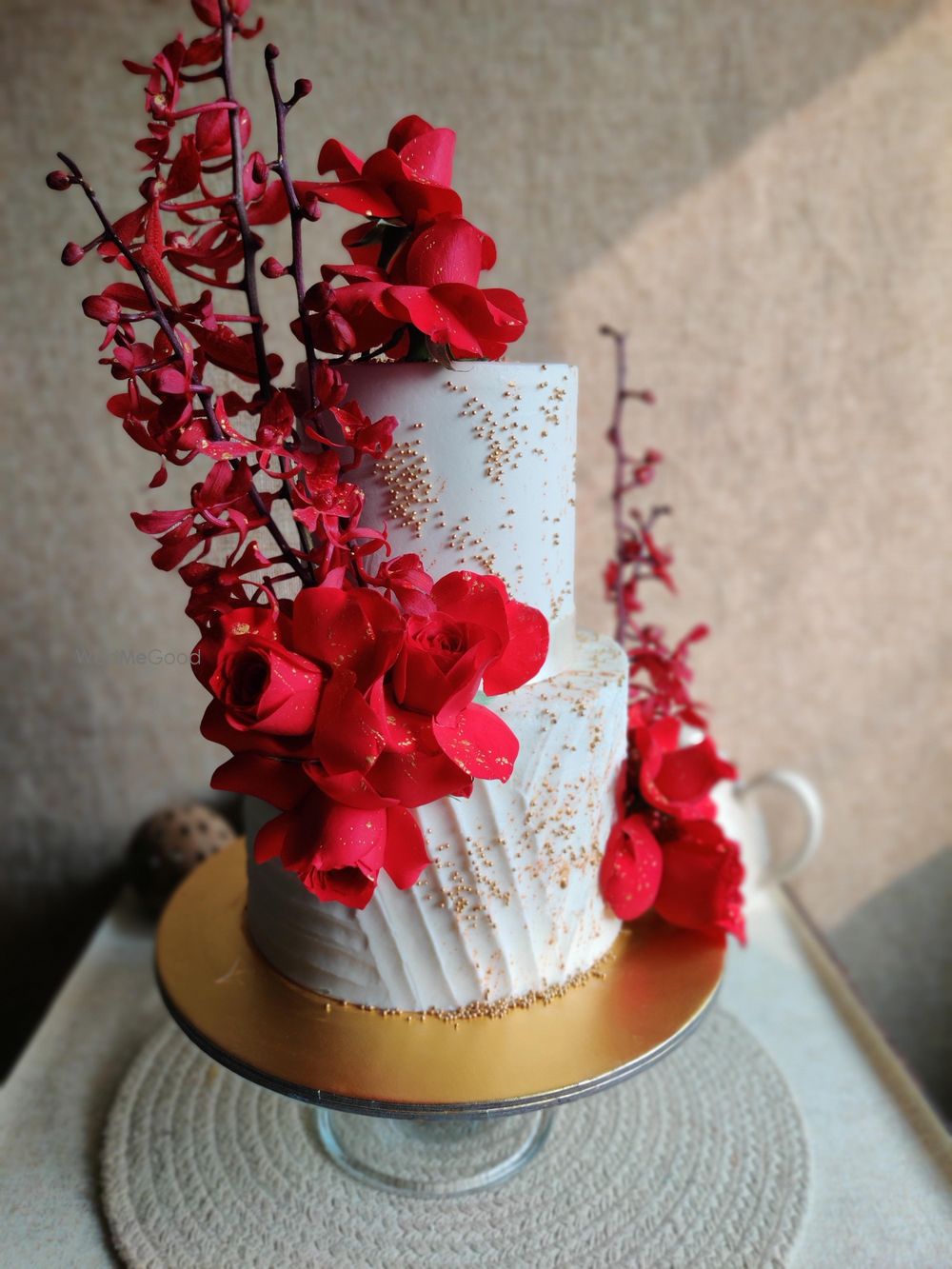 Photo From Mokara Orchid Wedding Cake - By Nicky's Cafe and Fine Pastries