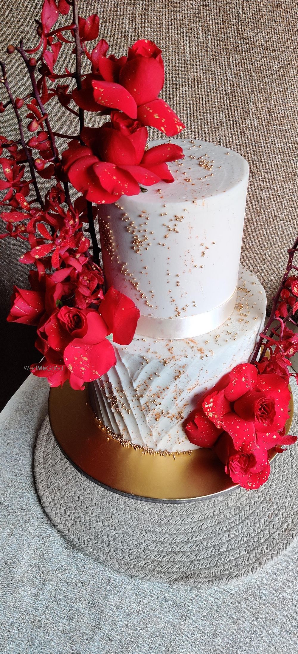 Photo From Mokara Orchid Wedding Cake - By Nicky's Cafe and Fine Pastries